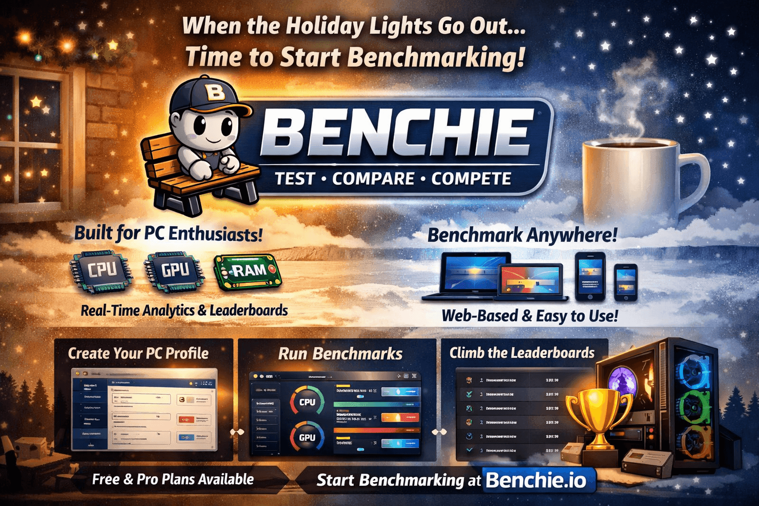 Meet Benchie: My Pet Project That's Finally Ready for the World